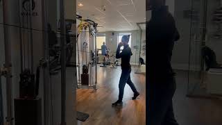 Functional Trainer Single Arm Row (Split Stance)