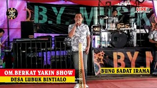 FULL ALBUM | OM.BERKAT YAKIN MUSIK SHOW DI LUBUK BINTIALO MUBA.WD: ARAPAT & PENI.