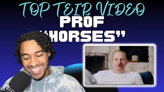 FIRST TIME HEARING PROF - Horse (Official Music Video) (REACTION)