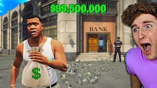 Robbing A MEGA Bank In GTA 5.. (Mods)