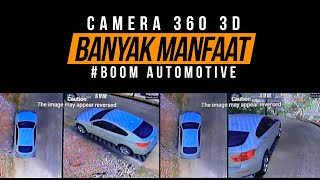 KAMERA 360 3D UNTUK SEMUA MOBIL - BOOM AUTOMOTIVE