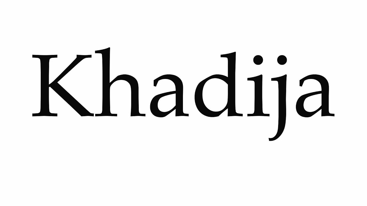 Khadija Name Style | vlr.eng.br