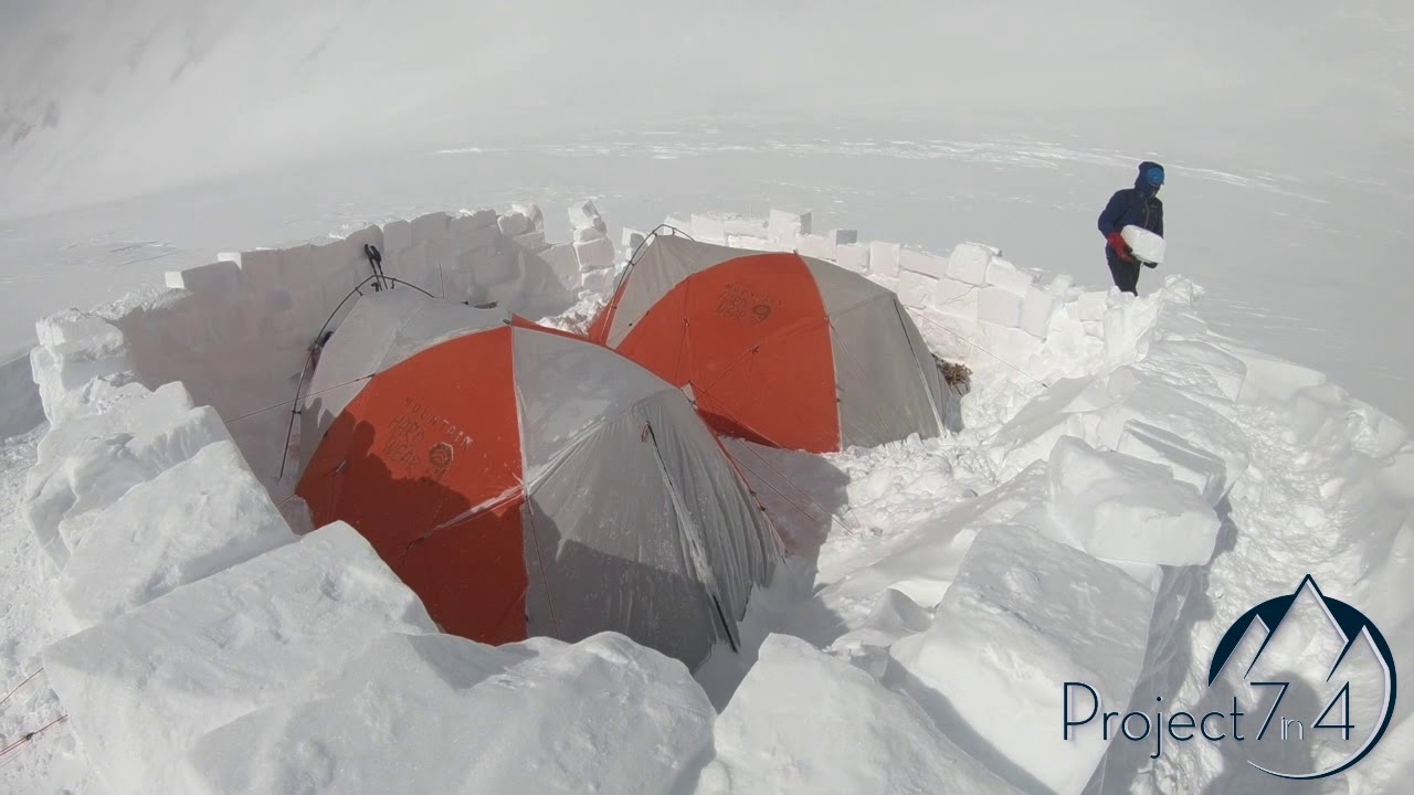 Project 7in4 - Denali camp setting
