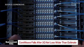 CoreWeave Losses Widen as Data Center Demand Surges