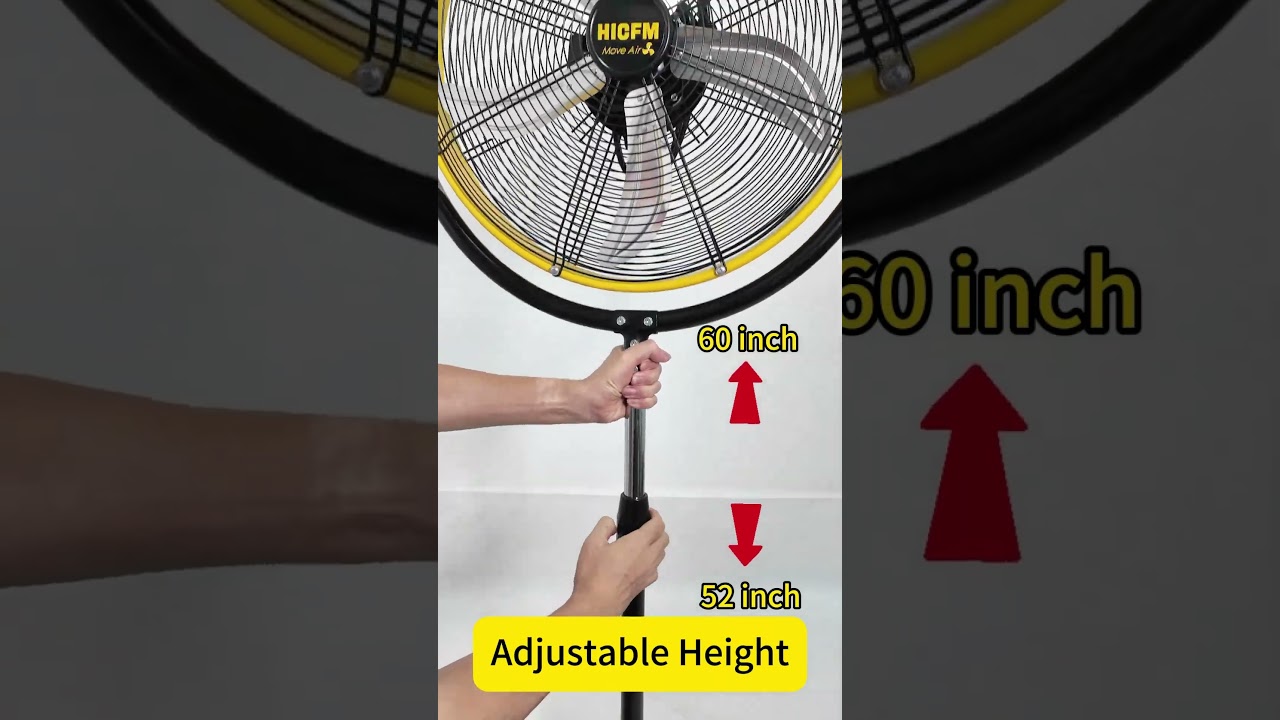 20" Tilting Pedestal Fan