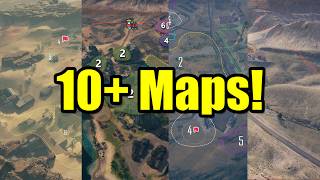 13 NEW Supertest Maps in World of Tanks!
