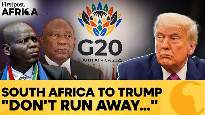 South Africa Responds To Trump's G20 Summit Boycott | Firstpost Africa | N18G
