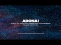 ADONAI - SATB (piano track   lyrics)