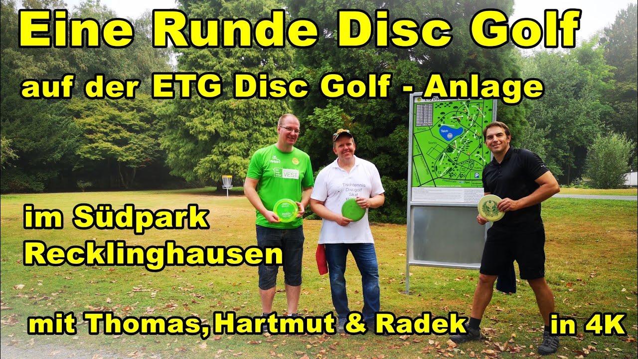 #20 Eine Runde Disc Golf in Südpark Recklinghausen 