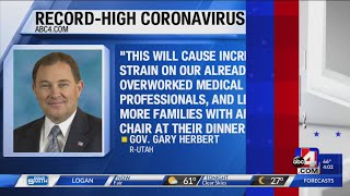 Utah breaks COVID-19 case number state record