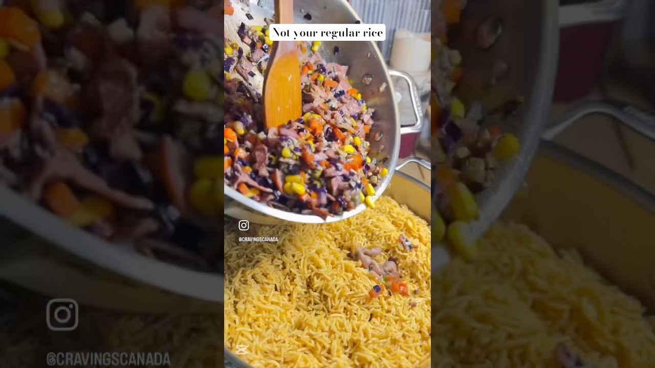 A perfect homemade meal. Easy to make and full of flavor-SPECIAL FRIED RICE 