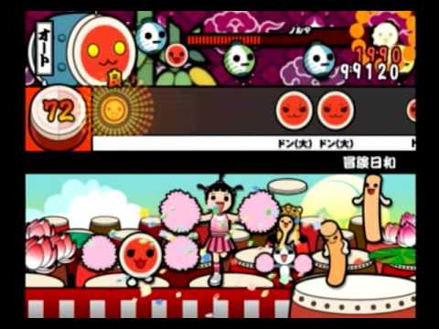 【太鼓の達人 CS7】冒険日和（ふつう）【オート動画】