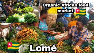 Cheapest Organic food market Lomé Togo west Africa 🇹🇬🇹🇬🇹🇬