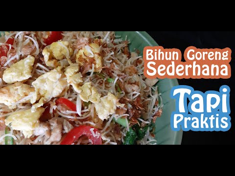 RESEP BIHUN GORENG SEDERHANA ala Tante Ingo | ASMR COOKING | INDONESIAN FOOD | NO MSG