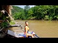 ใส่บีกินี่ ล่องแพเมืองกาญ สงบ วิวสวยมากๆ | River Kwai Jungle Rafts | Nottyprincess Bun