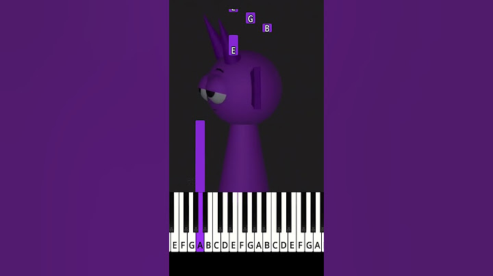 Durple PHASE 1 SPRUNKI Incredibox ( Easy piano tutorial )