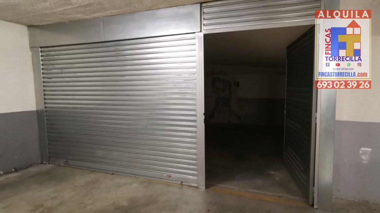 Plaza de garaje cerrada en el centro de Miranda de Ebro, Burgos.