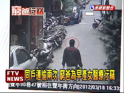 女兒早產缺醫藥費 窮爸行竊挾持－民視新聞