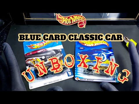 UNBOXING AND REVIEW HOT WHEELS COLLECTIONS PART 4 | BLUE CARD CLASSIC CAR