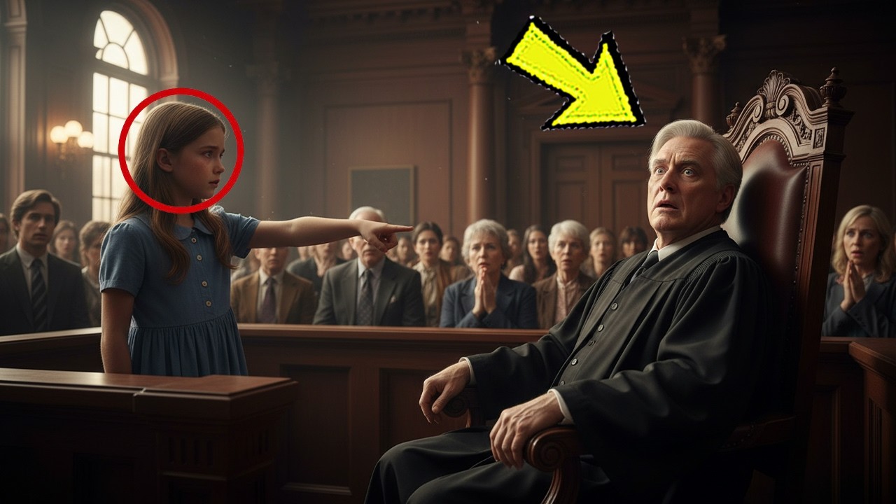 12 Jährige zeigt auf den Richter „Sie sind der Mörder!“ – Gerichtssaal erstarrt