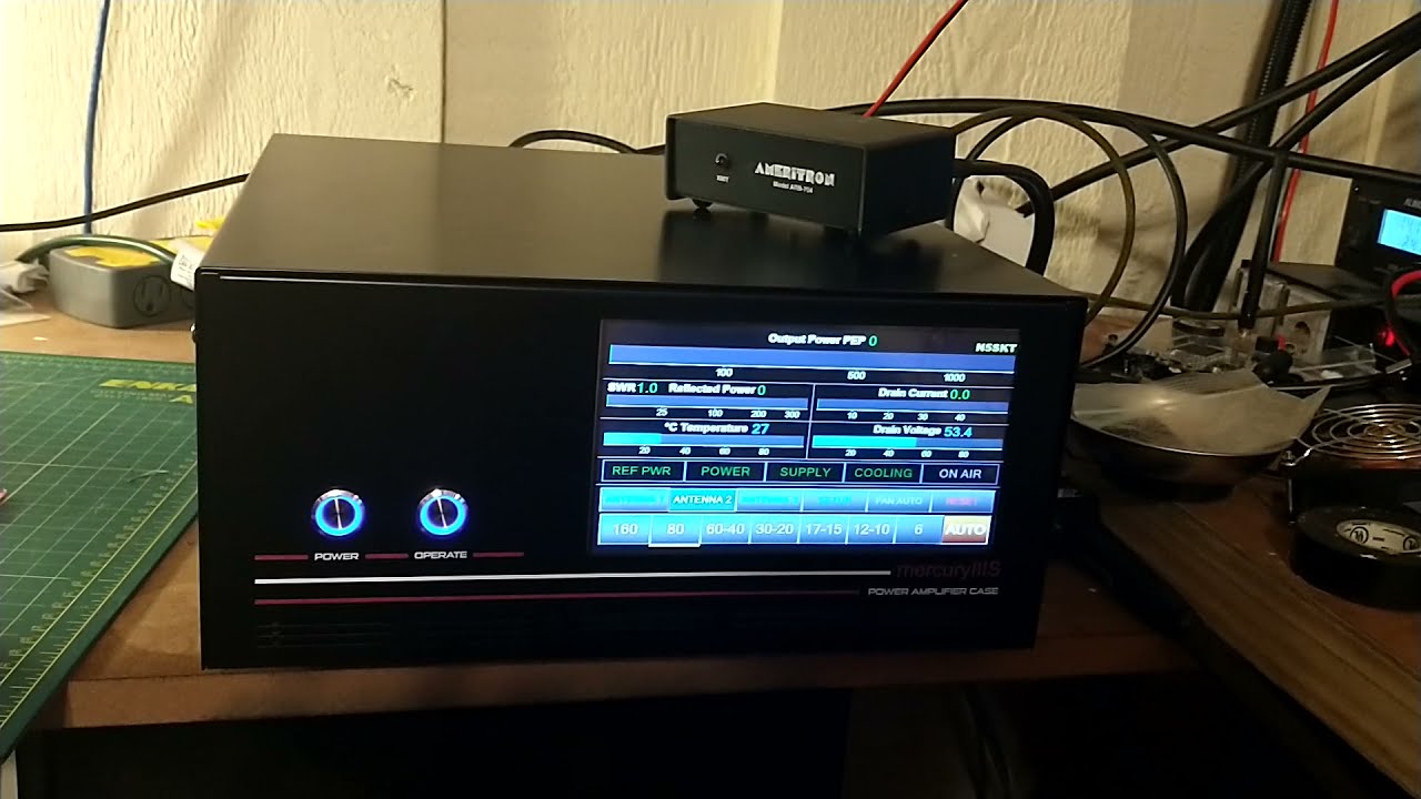 Mercury IIIs auto antenna switching demo - YouTube