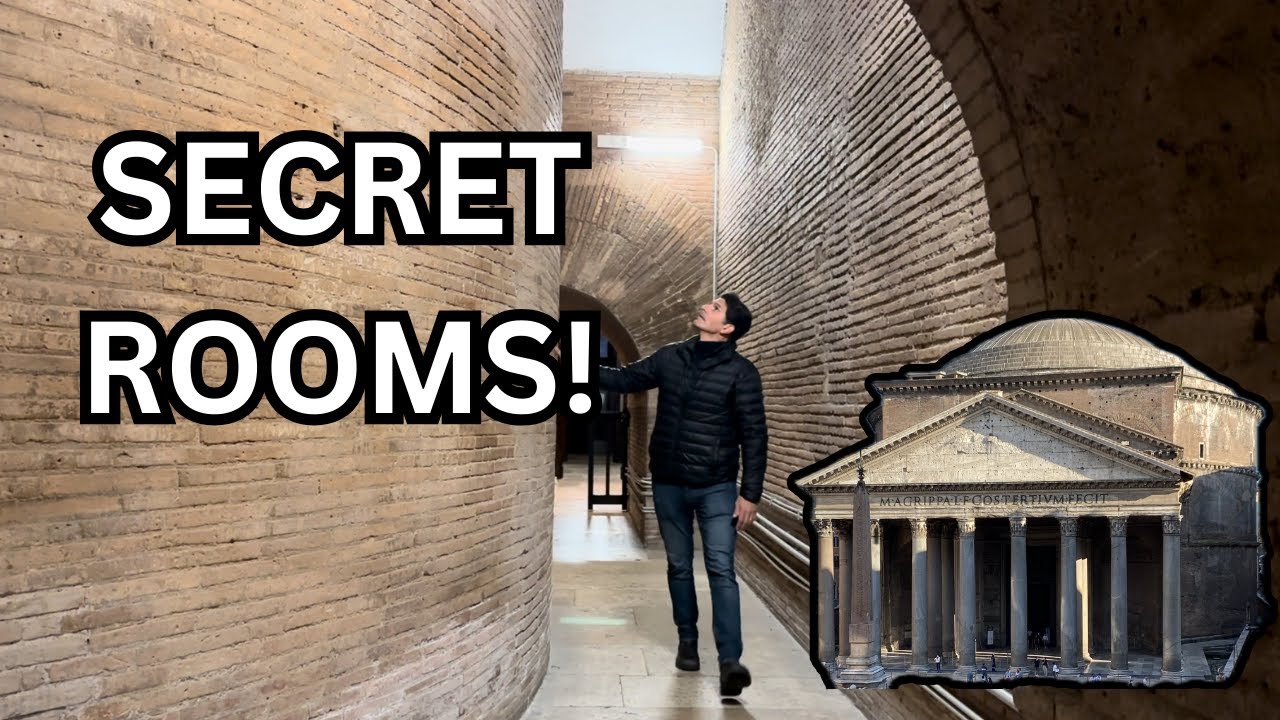 Explore the secret rooms of the Pantheon | 11:00 | Darius Arya Digs | 17.6K subscribers | 127,898 views | January 7, 2024