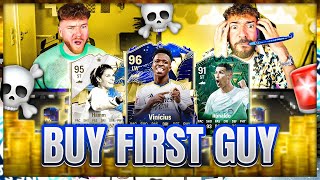 Thumbnail for KOMPLETTER BRUCH 🚨☠ PLEITE durch ALPTRAUM PRICE RANGE 😱 BUY FIRST GUY in EA FC 24