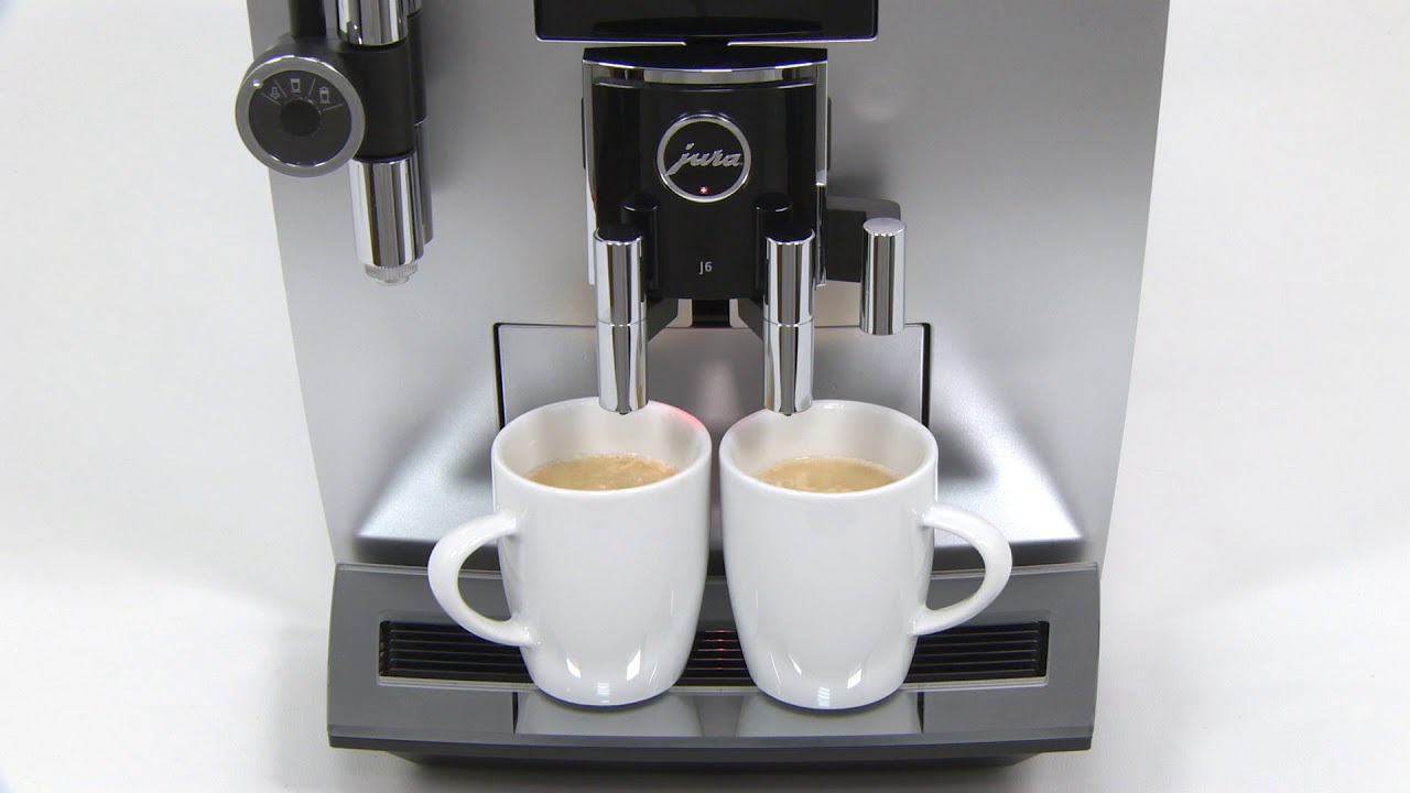 Jura J6 Super Automatic Espresso Machine YouTube