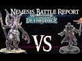 Thricefold discord vs hexbanes hunters  warhammer underworlds deathgorge battle report