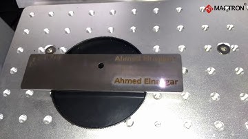 Mactron Laser | Fiber Laser Marking Engraving Machine Laser Engraving on Metal