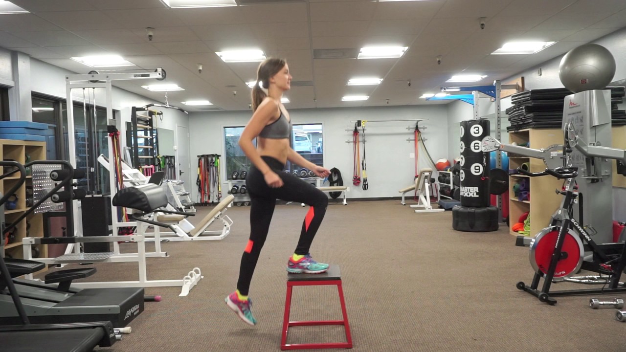 Step Body Work Full Body Workout - Body Weight Step Ups - YouTube