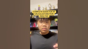 COMPLETE GUIDE FOR AP CALCULUS FUNCTION ANALYSIS #math #study #mathtips #apexam #apcalc #fyp #viral