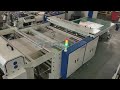 Free tension fly knife bottom sealing bag making machine