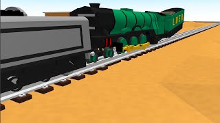Draw bricks train crash 