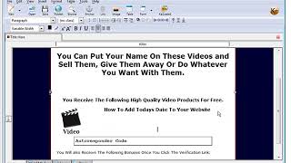 Profit From PLR Products - Part 1(Build list using PLR) screenshot 4