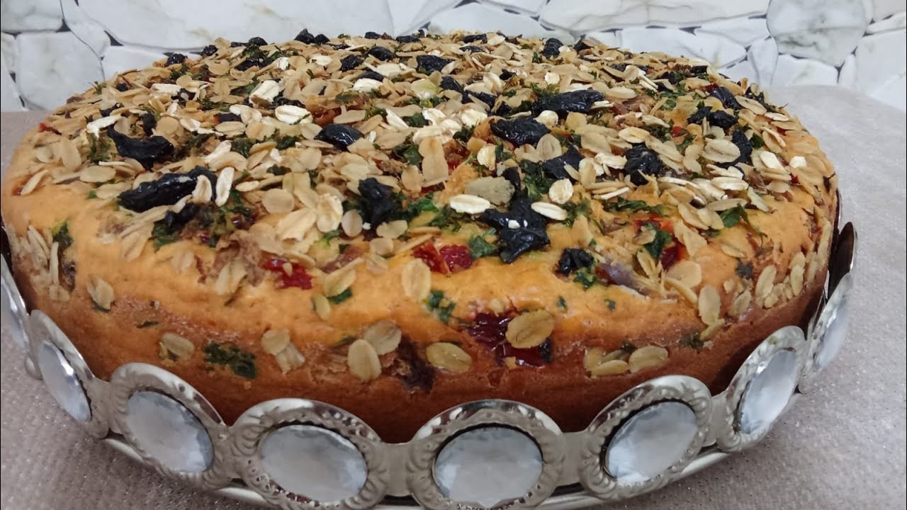 كيك مالح هشيش ولذيذ وسهل التحضير