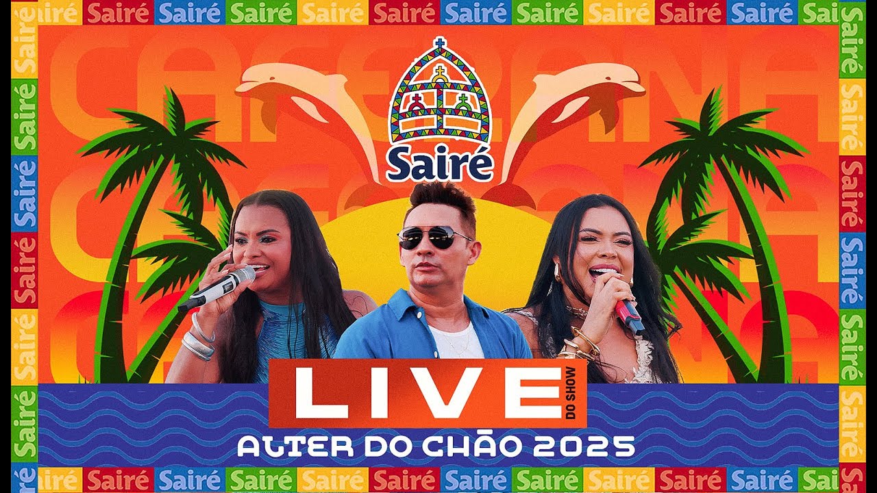 LIVE DO SHOW - Festival Sairé // Alter do Chão // Banda Caferana - O Sucesso Continua  // AO VIVO