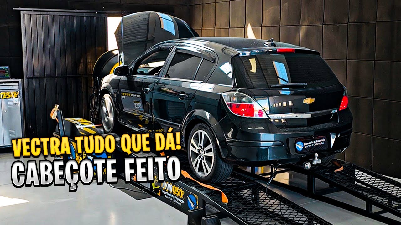 Motorista Soviético! Vectra 140cv com cabeçote preparado! Escape full inox 2.5 polegadas!