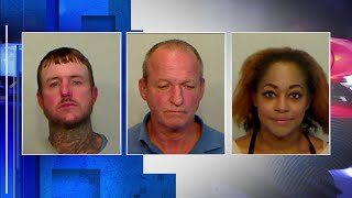 Deputies arrest 3 after finding heroin, meth, marijuana Wealth
