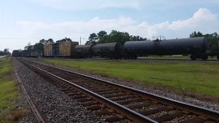 CSX Q439-27 Coming Up South Around The Connection In Pembroke NC