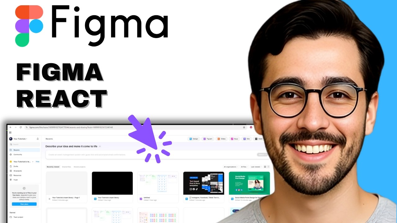 How to turn Figma to React code - Easy Guide (2026) - YouTube