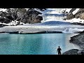 Steindalsbreen Glacier from Air