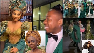 How nollywood actors and bbnaija celebrities arrived at Rita Dominic traditional marriage live video