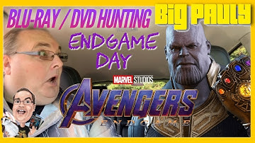 Blu-ray / DVD Hunting with Big Pauly (02/09/2019) - Avengers Endgame Day!