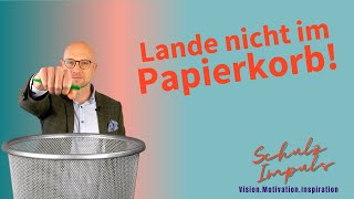 Schicken Sie Was An Papierkorb Mach Nicht Diesen Anfängerfehler