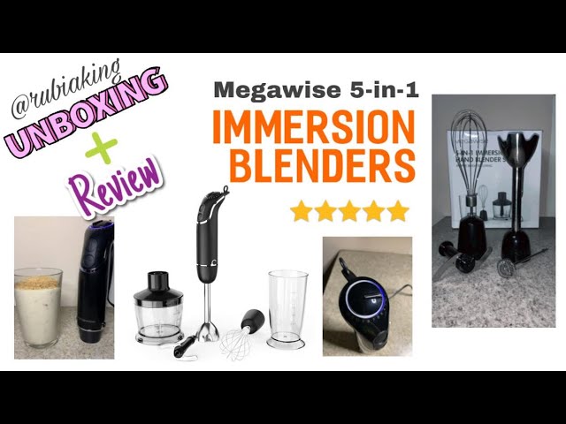 Mueller Immersion Hand Blender Review and Unboxing 