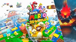 Super Mario 3D World | Luigi Cat vs Snake King Boss | Nintendo Switch screenshot 3
