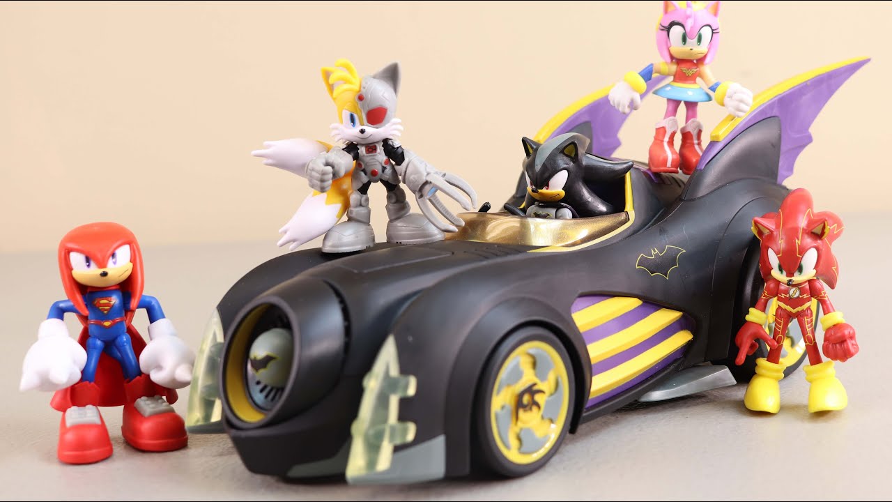 DC Sonic The Hedgehog Batmobile Shadow As Batman! New Addition To Our ...
