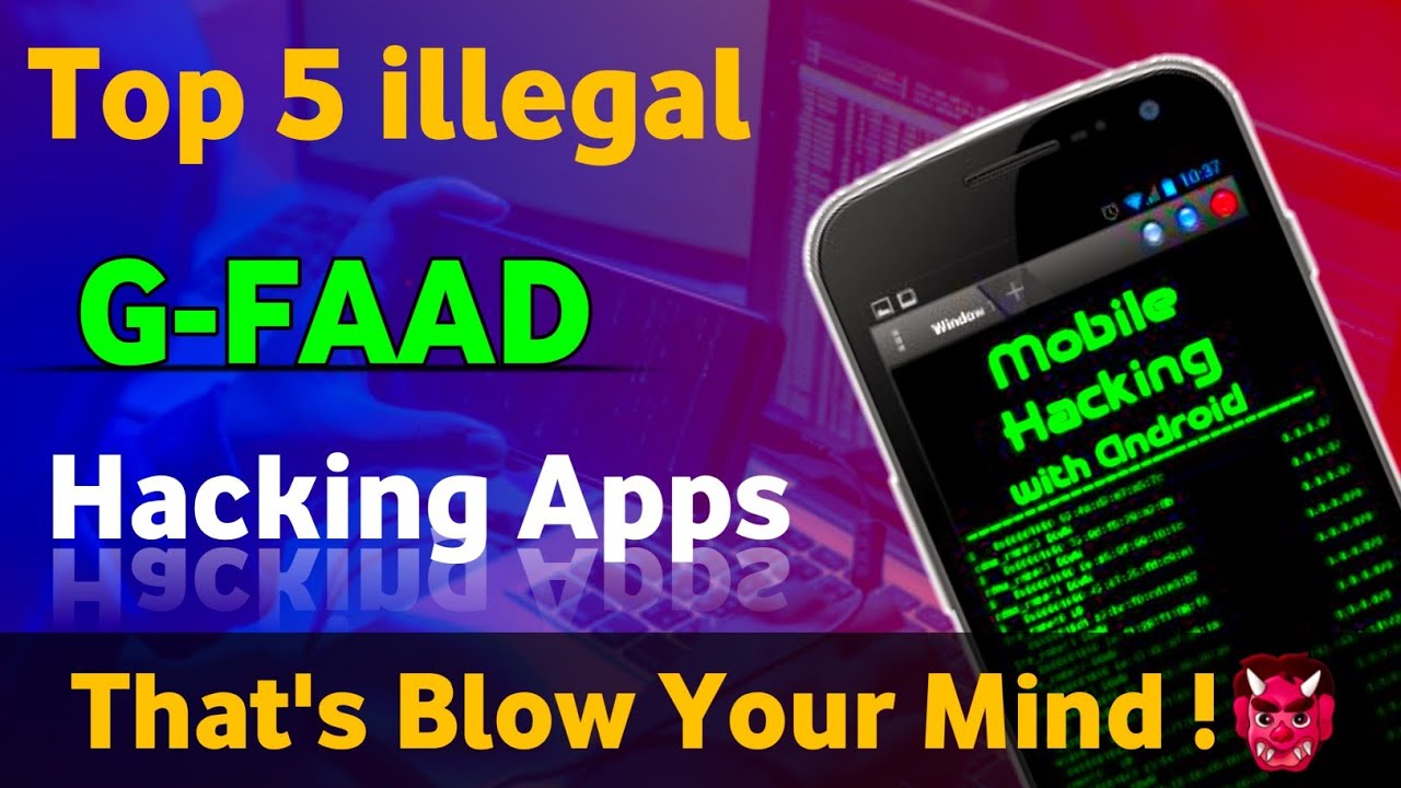 Top 5 Intresting Apps for Android  || illegal apps || Game H@ck ? | hacking app|| ins techno