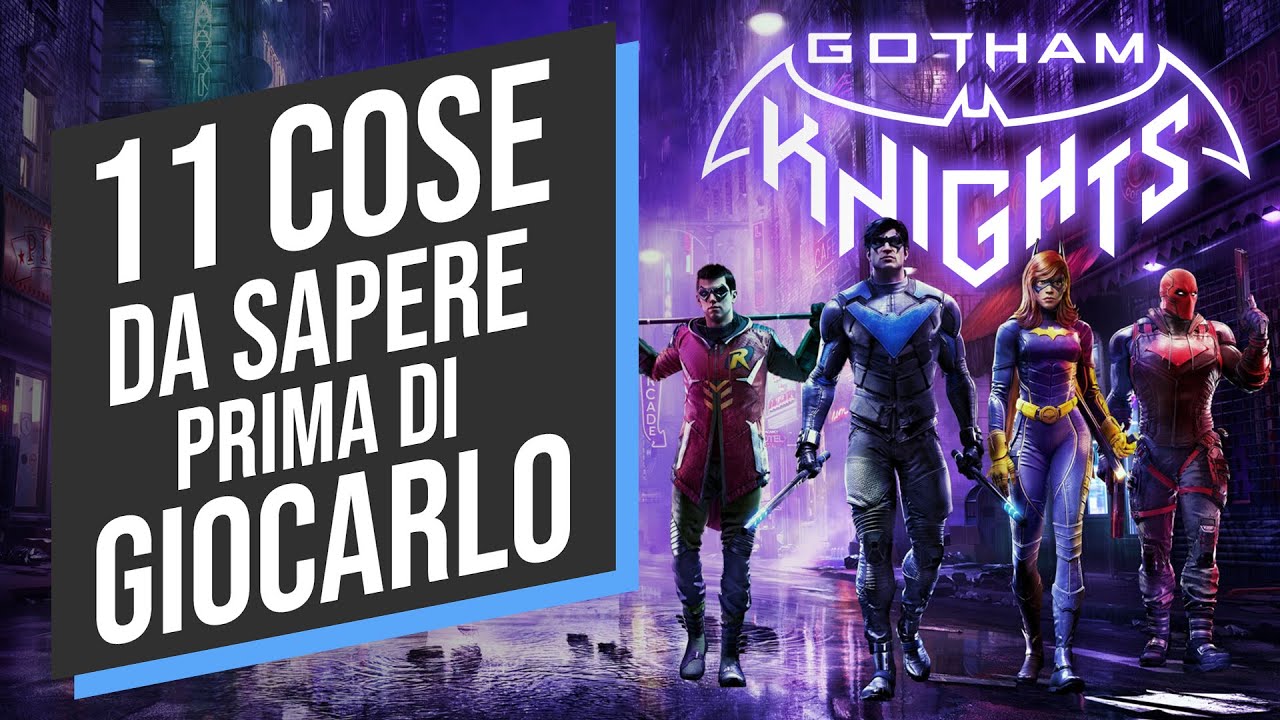 GOTHAM KNIGHTS: Tutto quello che devi sapere prima di giocarlo